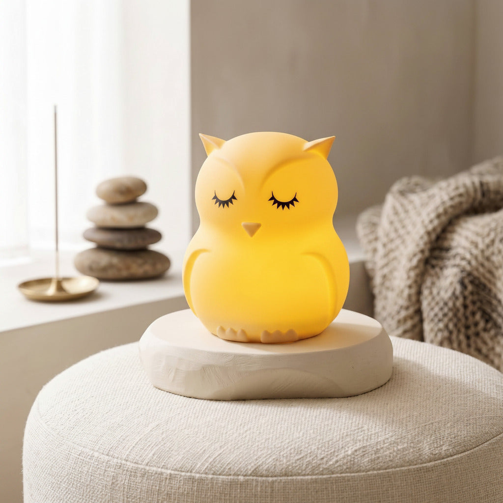 Tranquil Glow: 3-Pack AAA Powered Breathing Lights for Guided Meditation and Soothing Sleep for All Ages